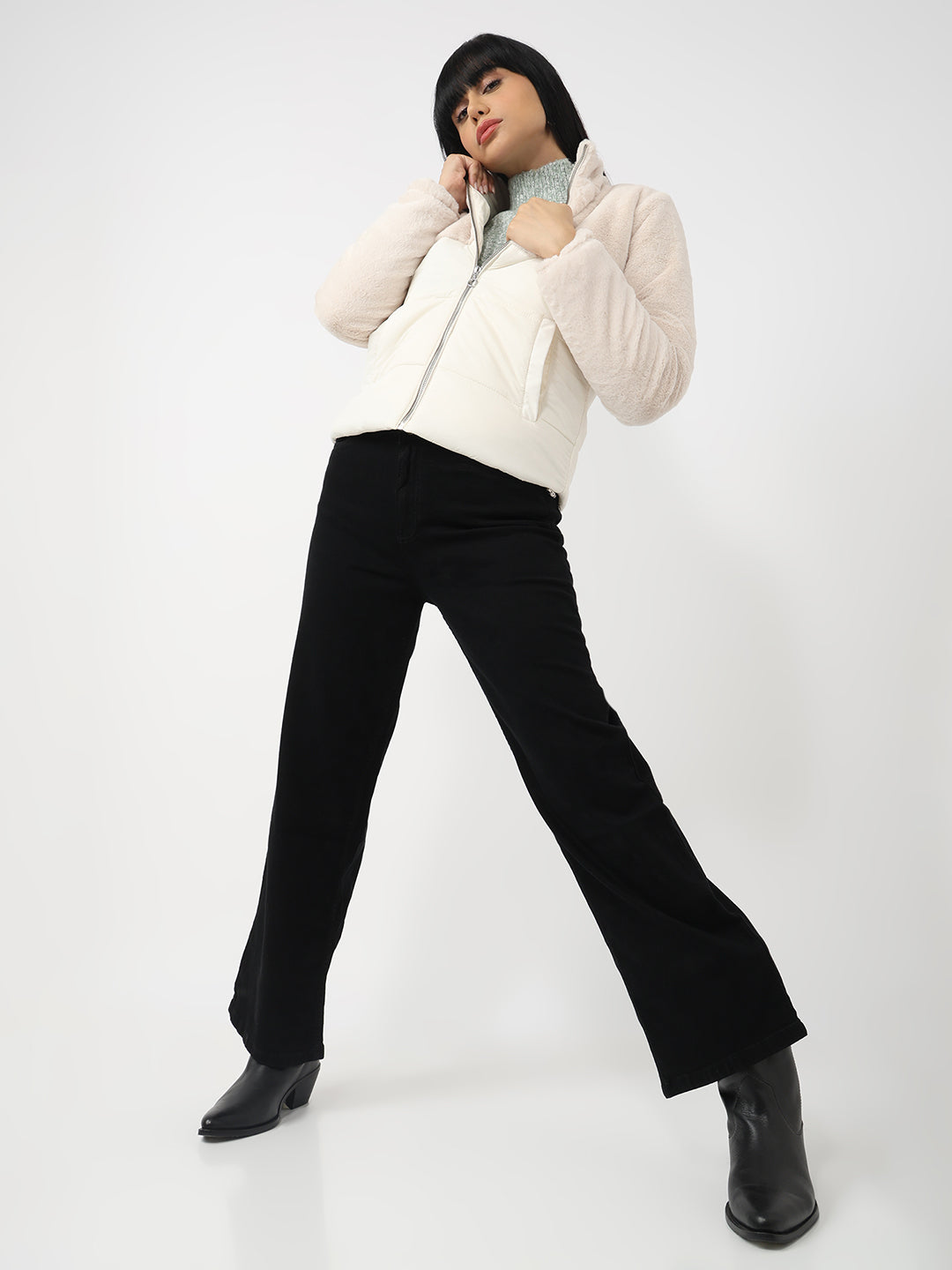 Women Ivory Winter Jacket