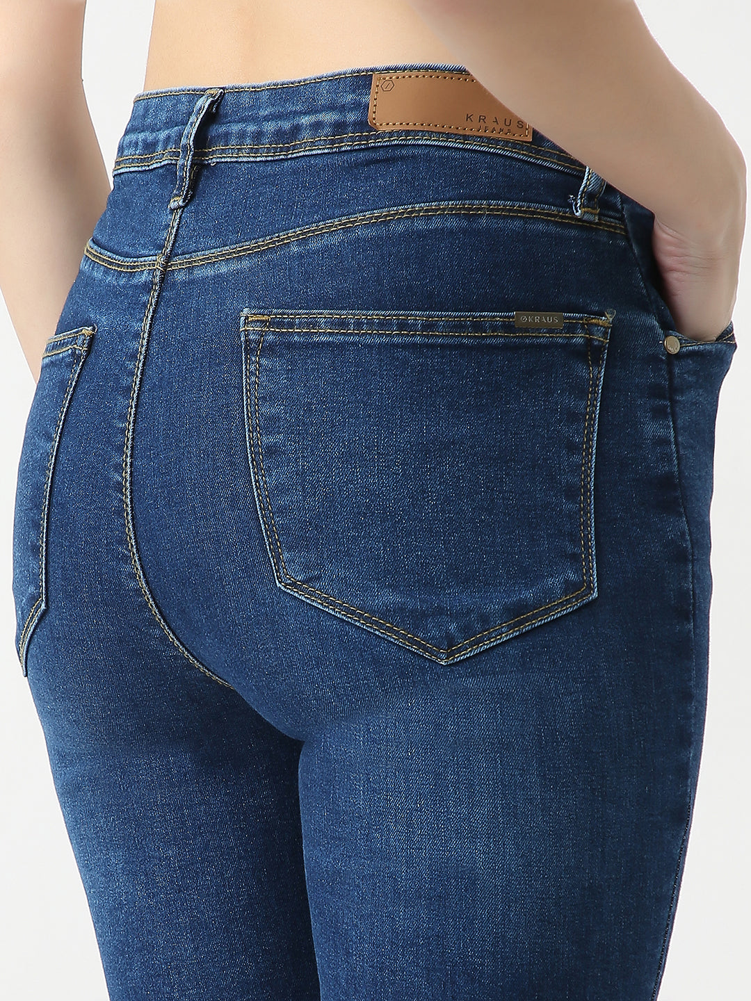 Women Blue Sky High Skinny Jeans