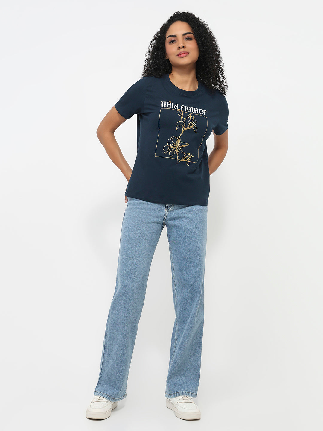 Women Airforce Graphic T-Shirt