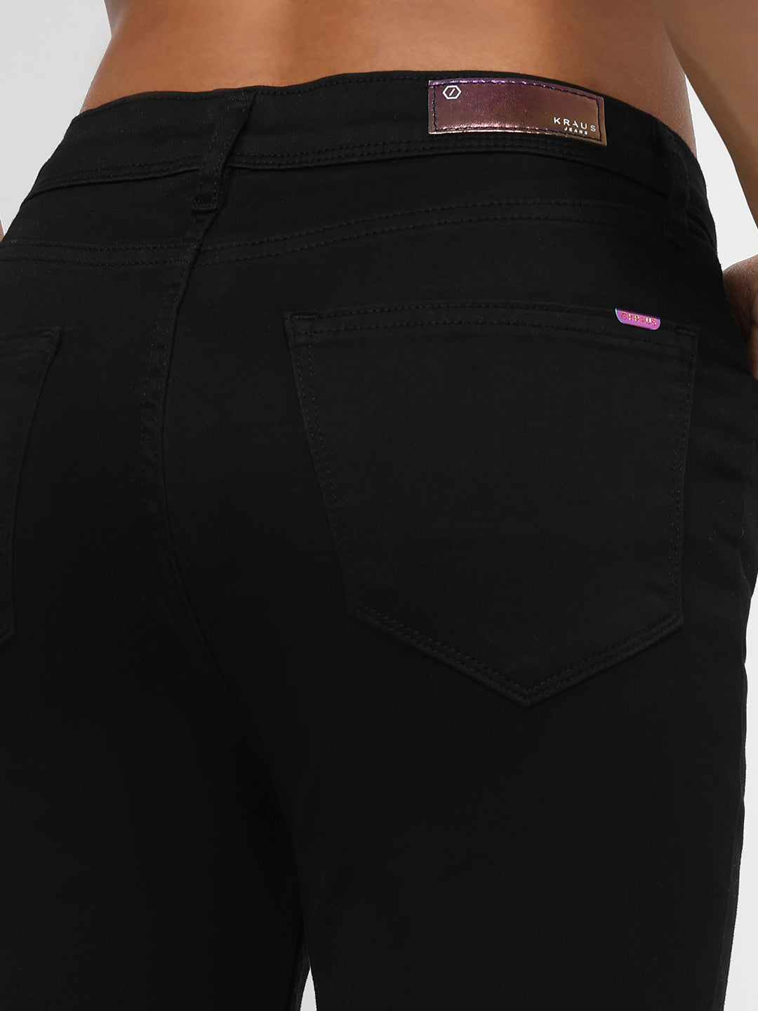 Women Black High-Rise Skinny Jeans