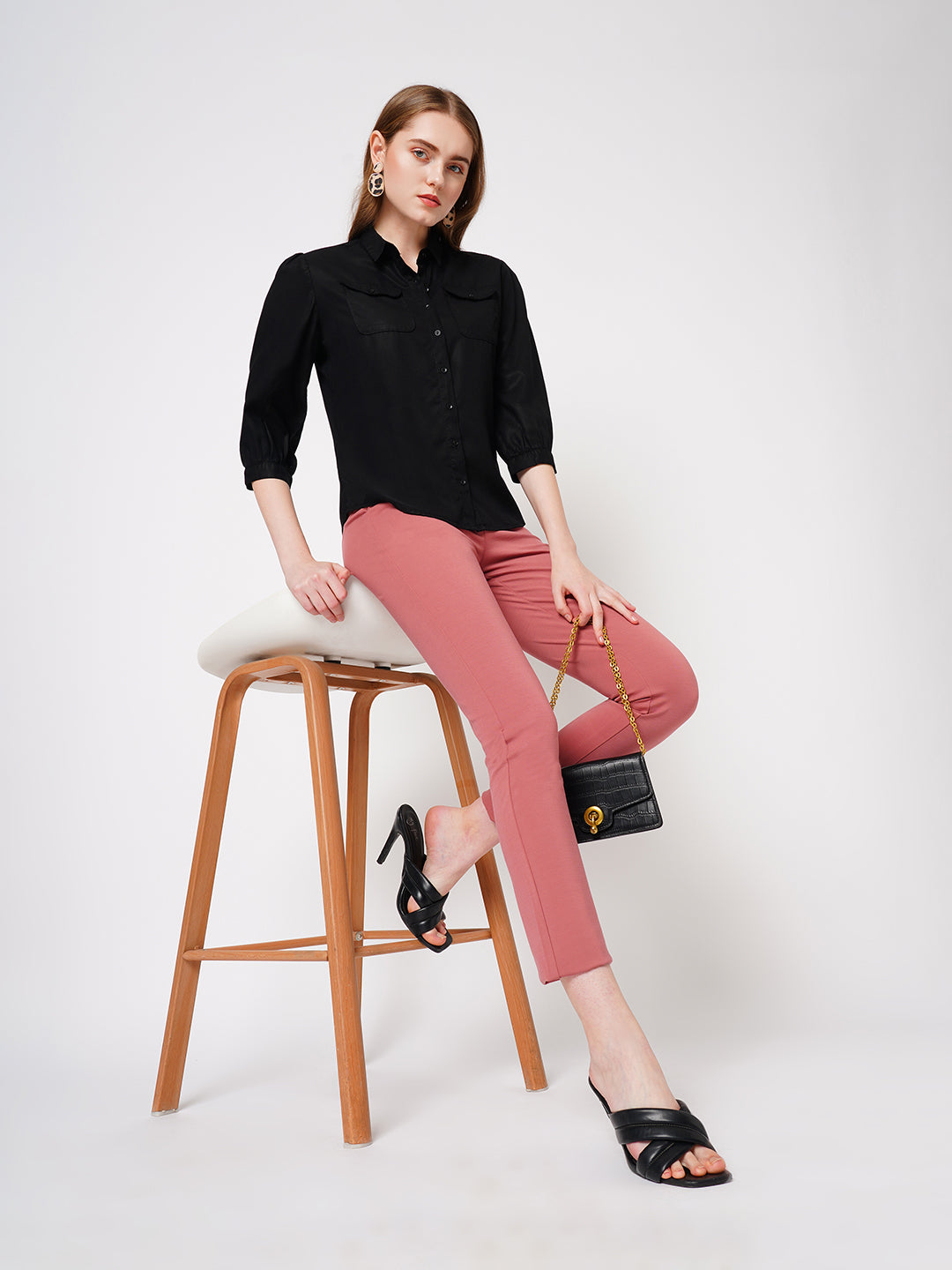 Women Black Shirt
