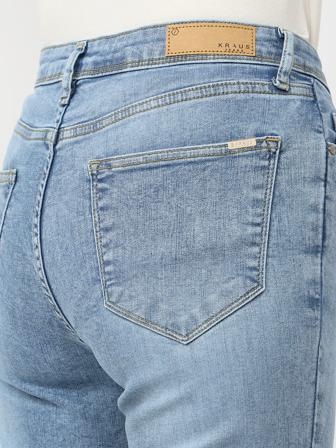 Women Blue High-Rise Skinny Jeans