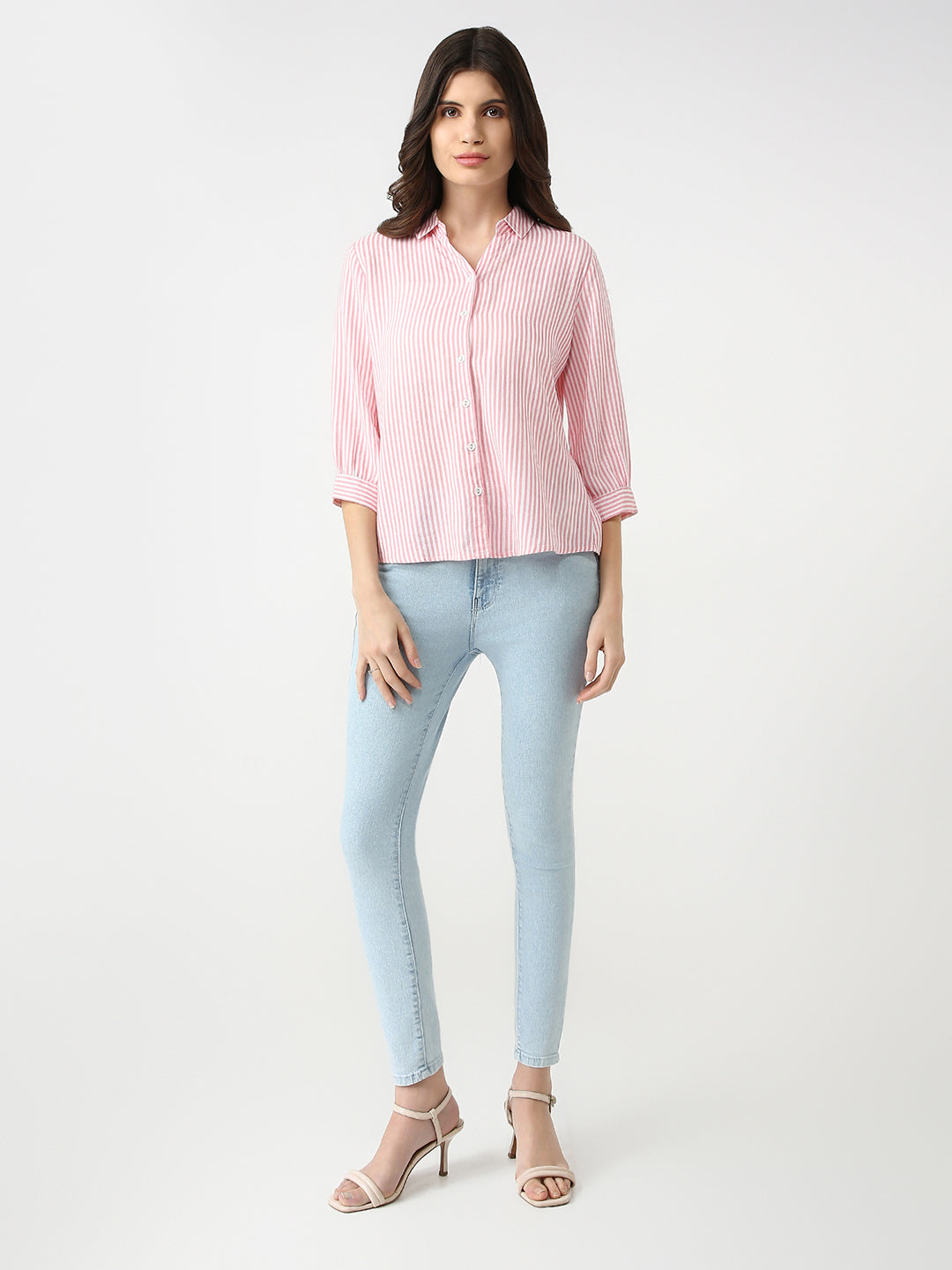 Women Striped Shirt