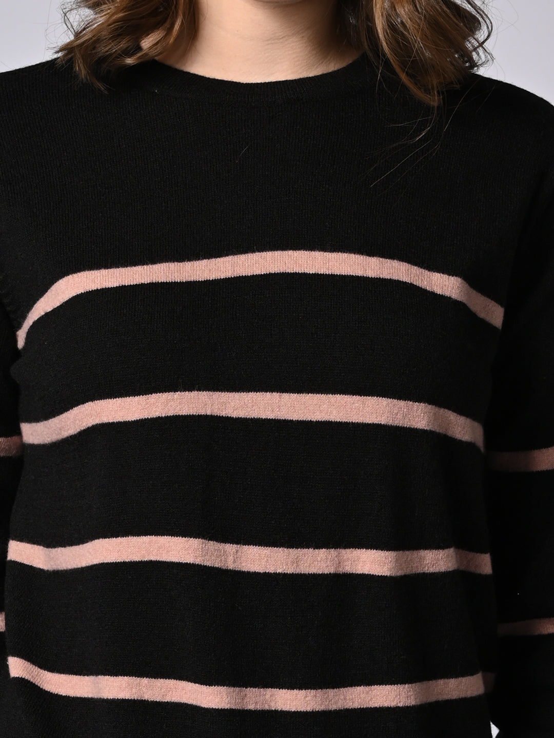 Women Striped Sweater