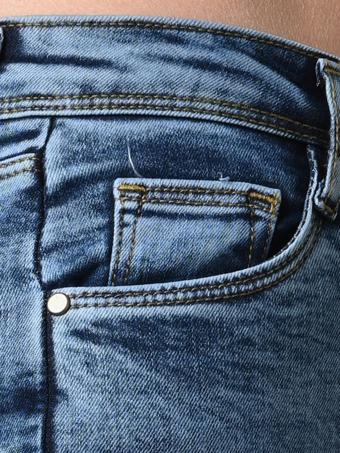 Women Blue Sky High Skinny Jeans
