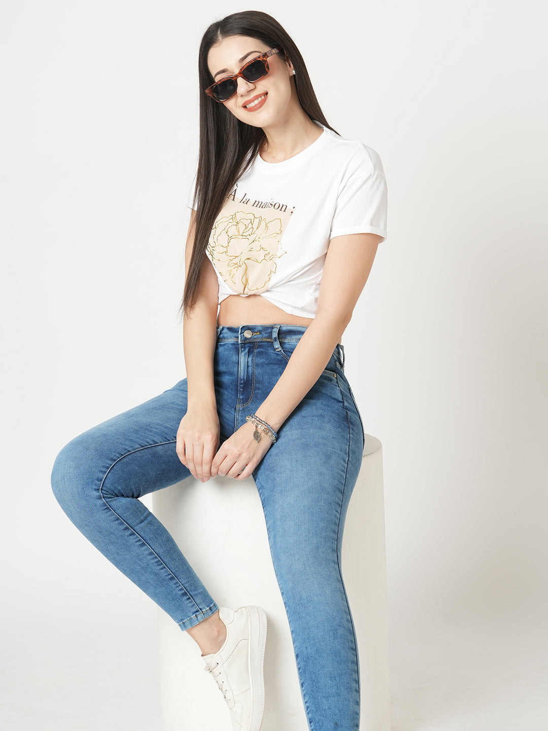 Women High-Rise Skinny Jeans