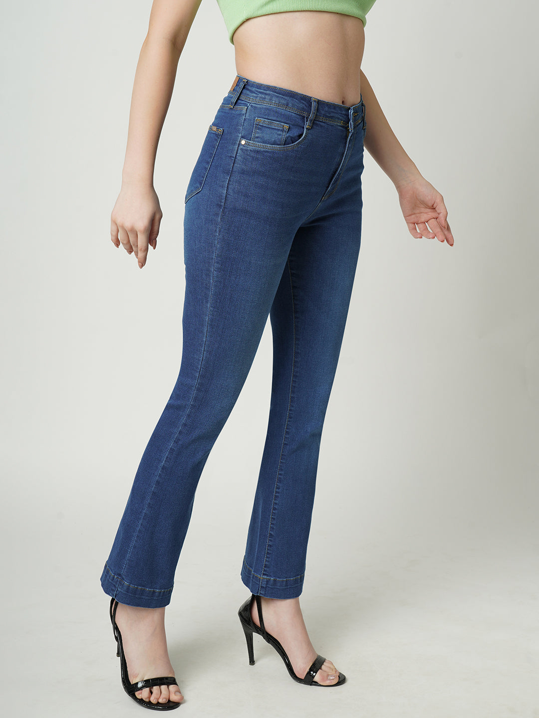Women High-Rise Flare Jeans