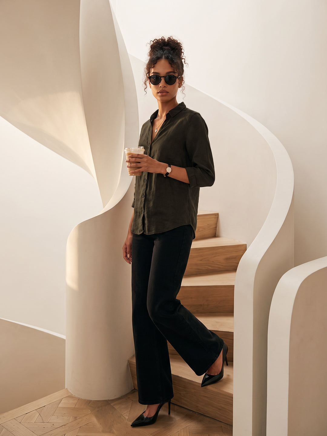 Dark Olive Shirt