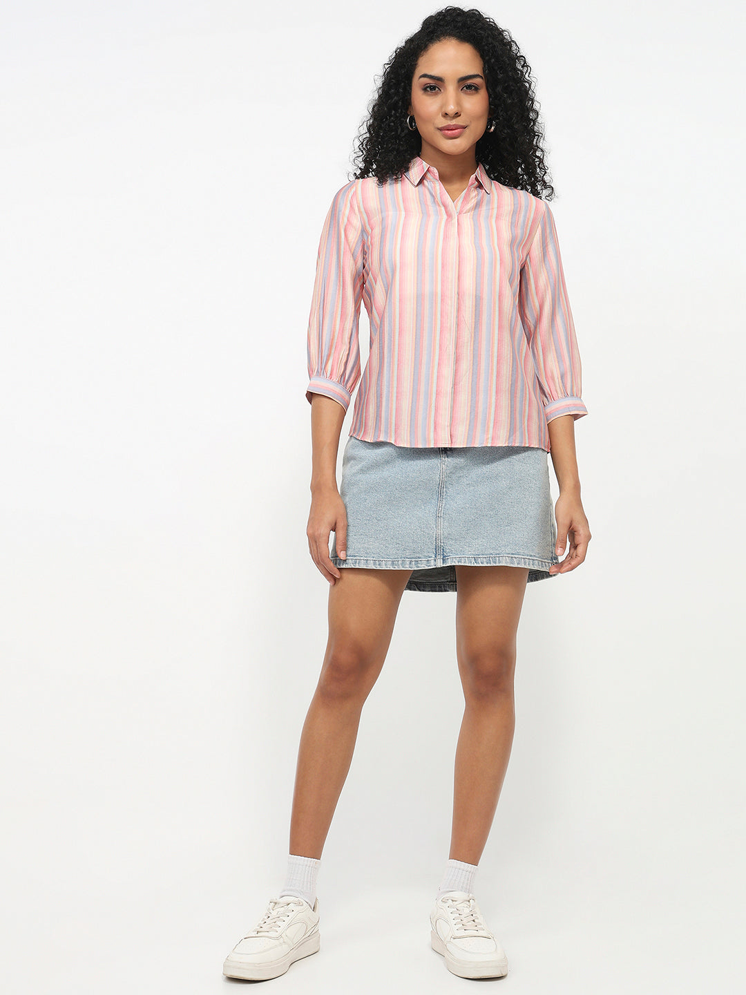 Women Multi Striped Shirt