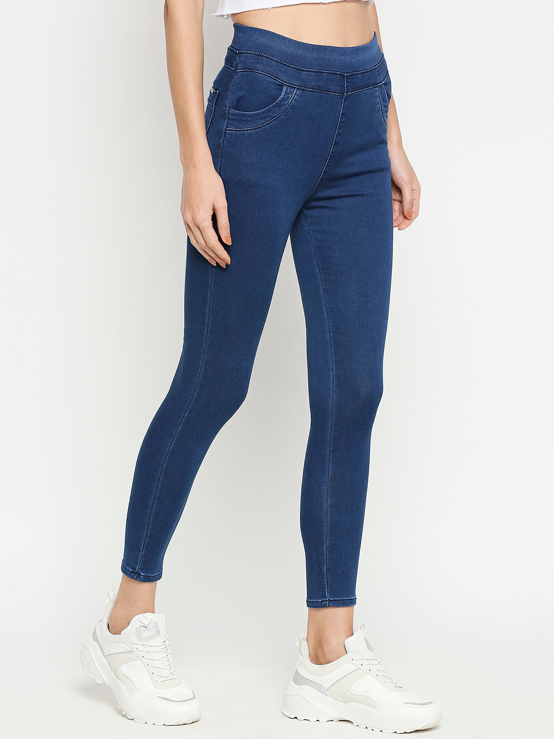 Women Mid-Rise Skinny Fit Leggings