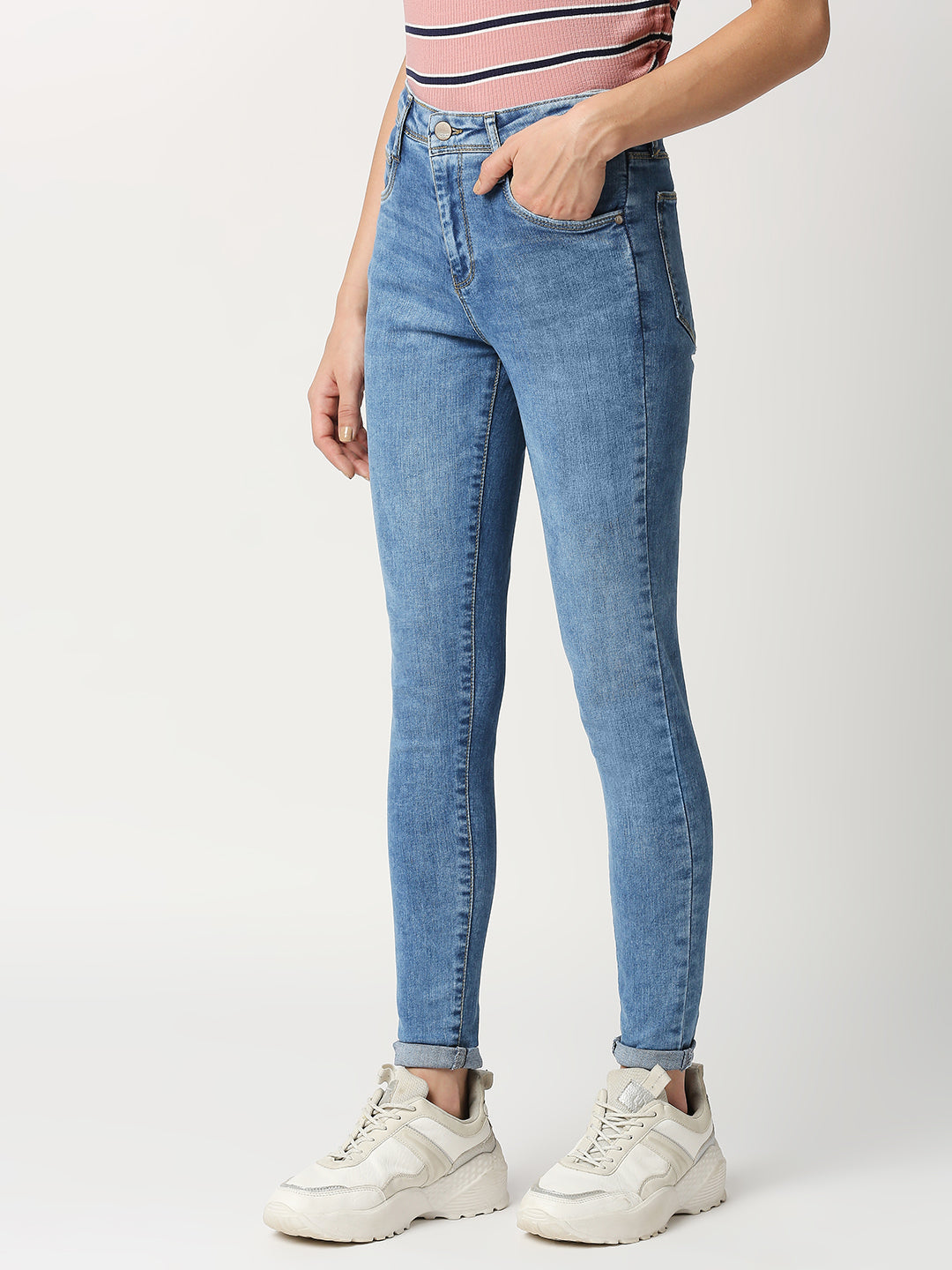 Women High-Rise Skinny Jeans
