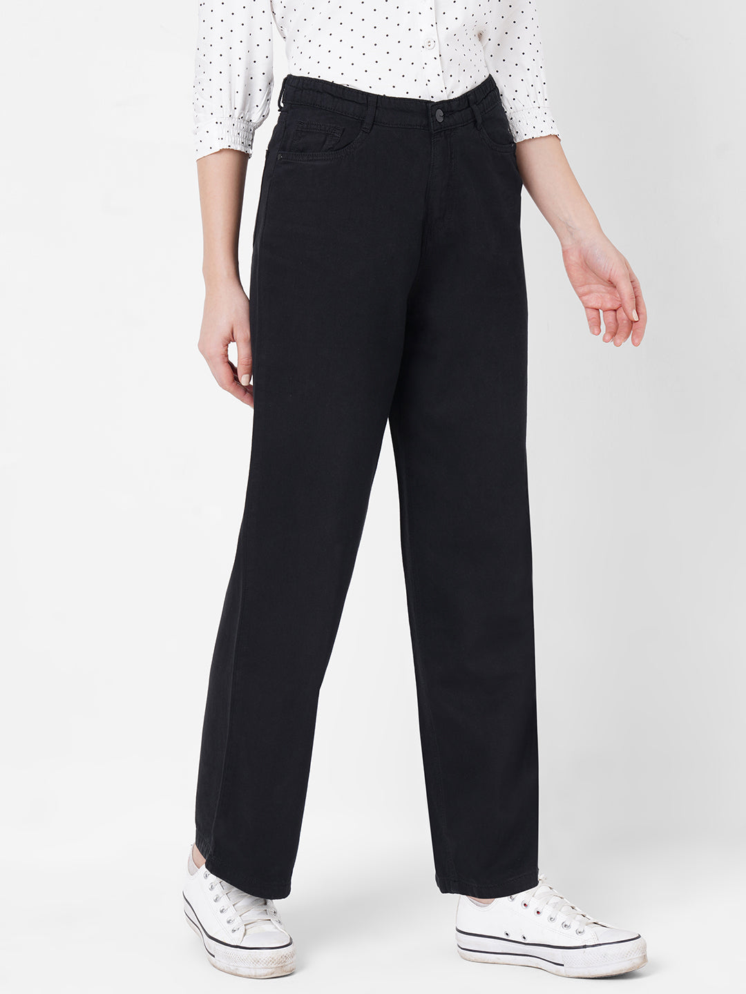 Women High-Rise Wide Leg Jeans