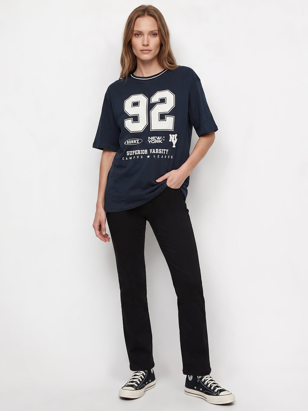 Women Airforce Oversized T-Shirt