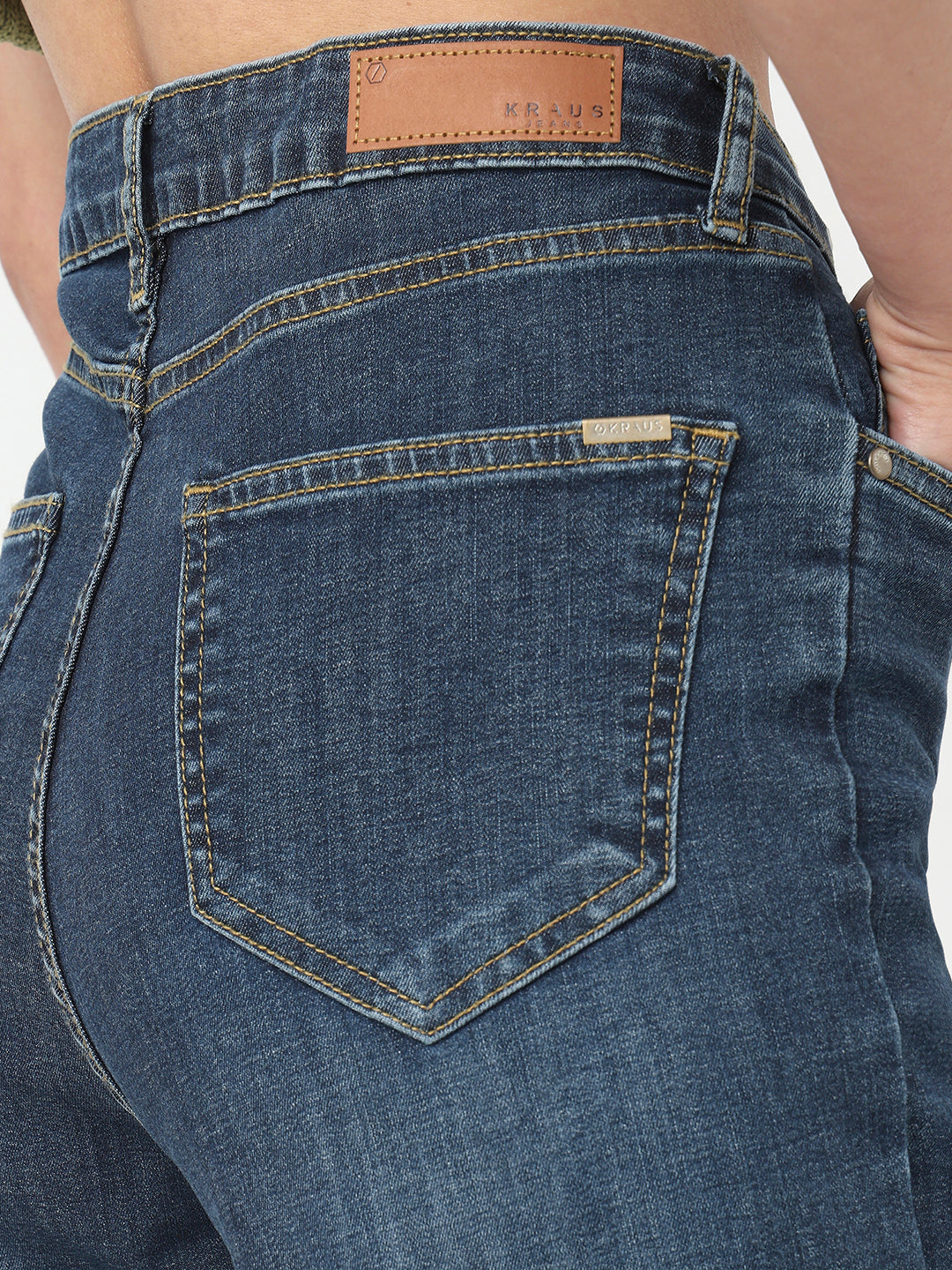 Women Blue High-Rise Wide Leg Jeans