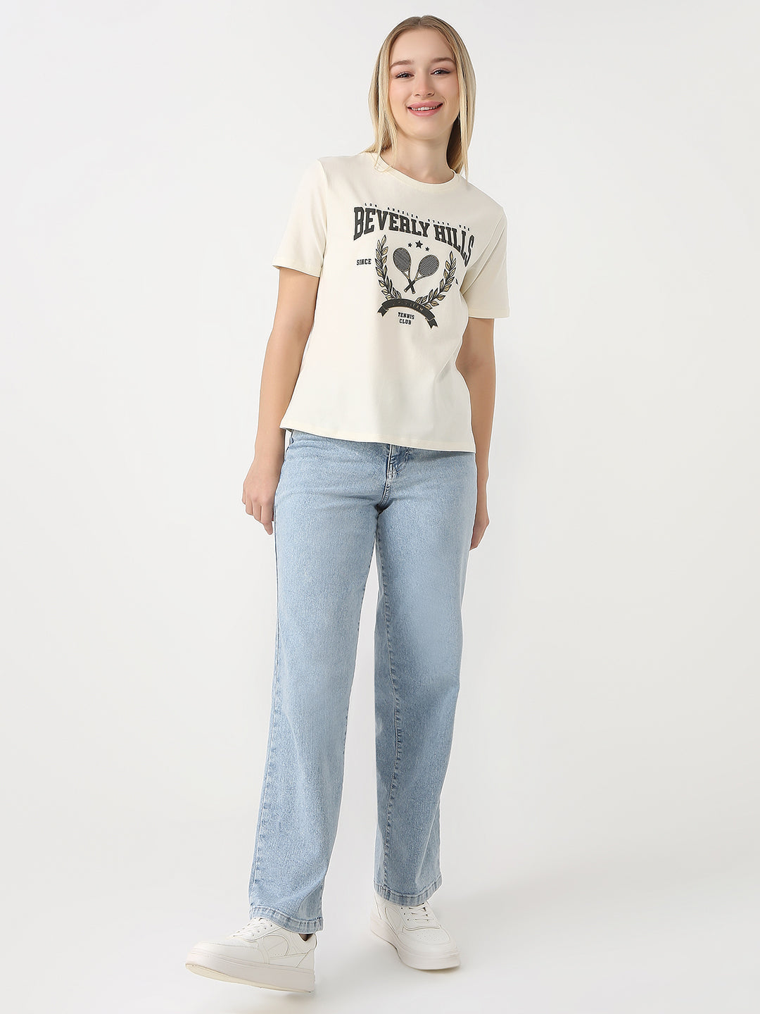 Women Graphic Boxy T-Shirt