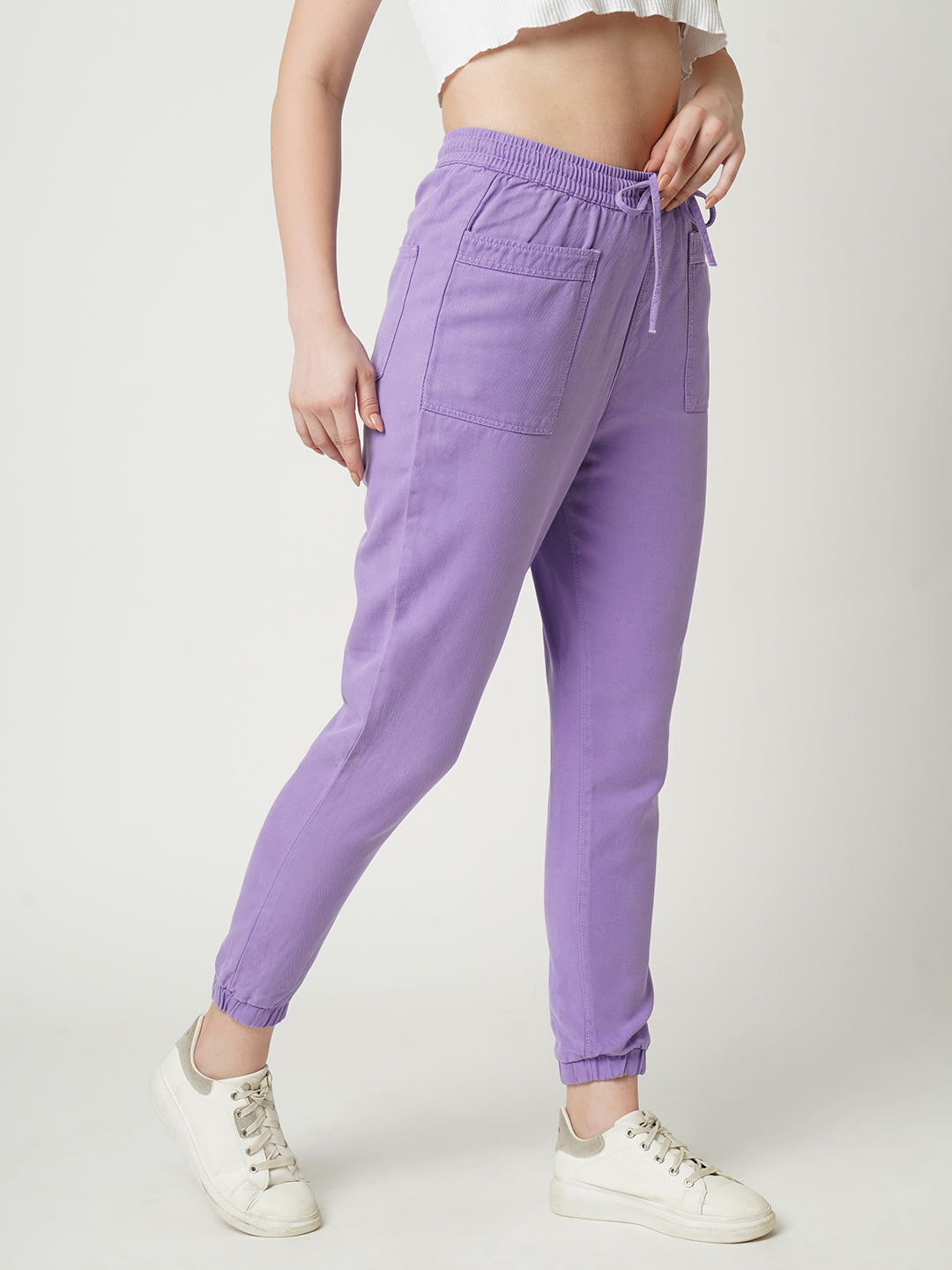 Women High-Rise Comfort Fit Joggers