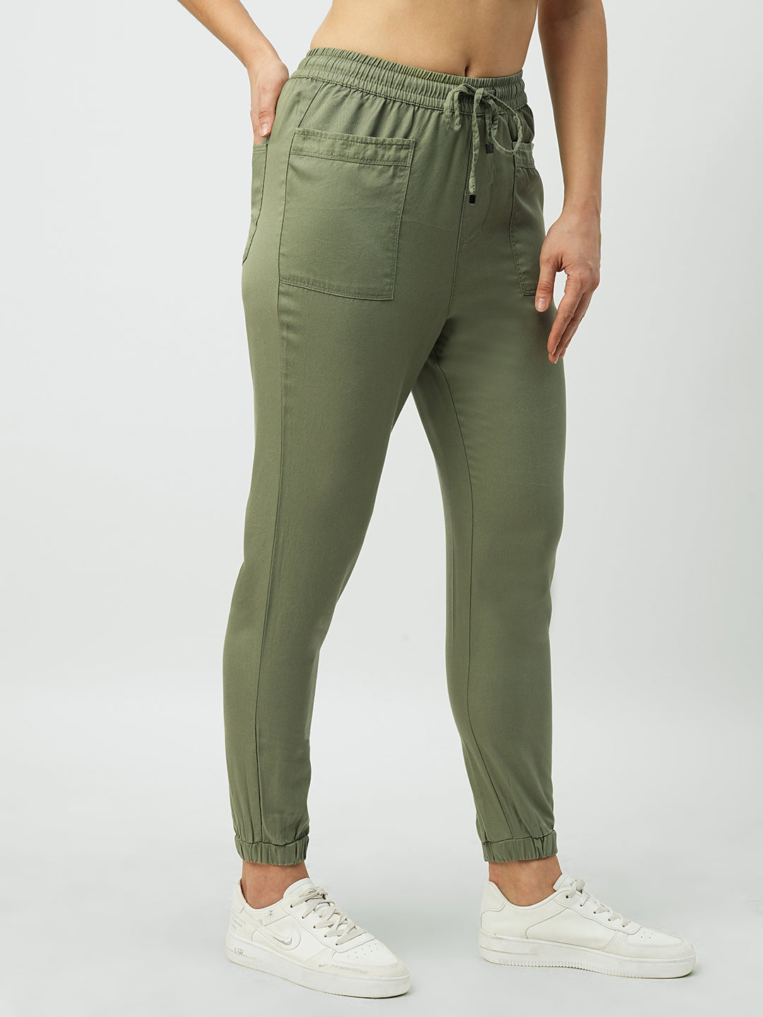 Women High-Rise Comfort Fit Joggers