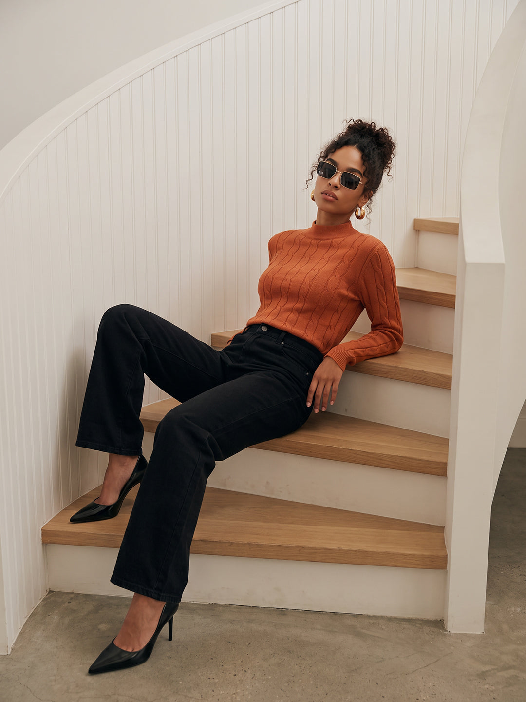 Burnt Orange Sweater