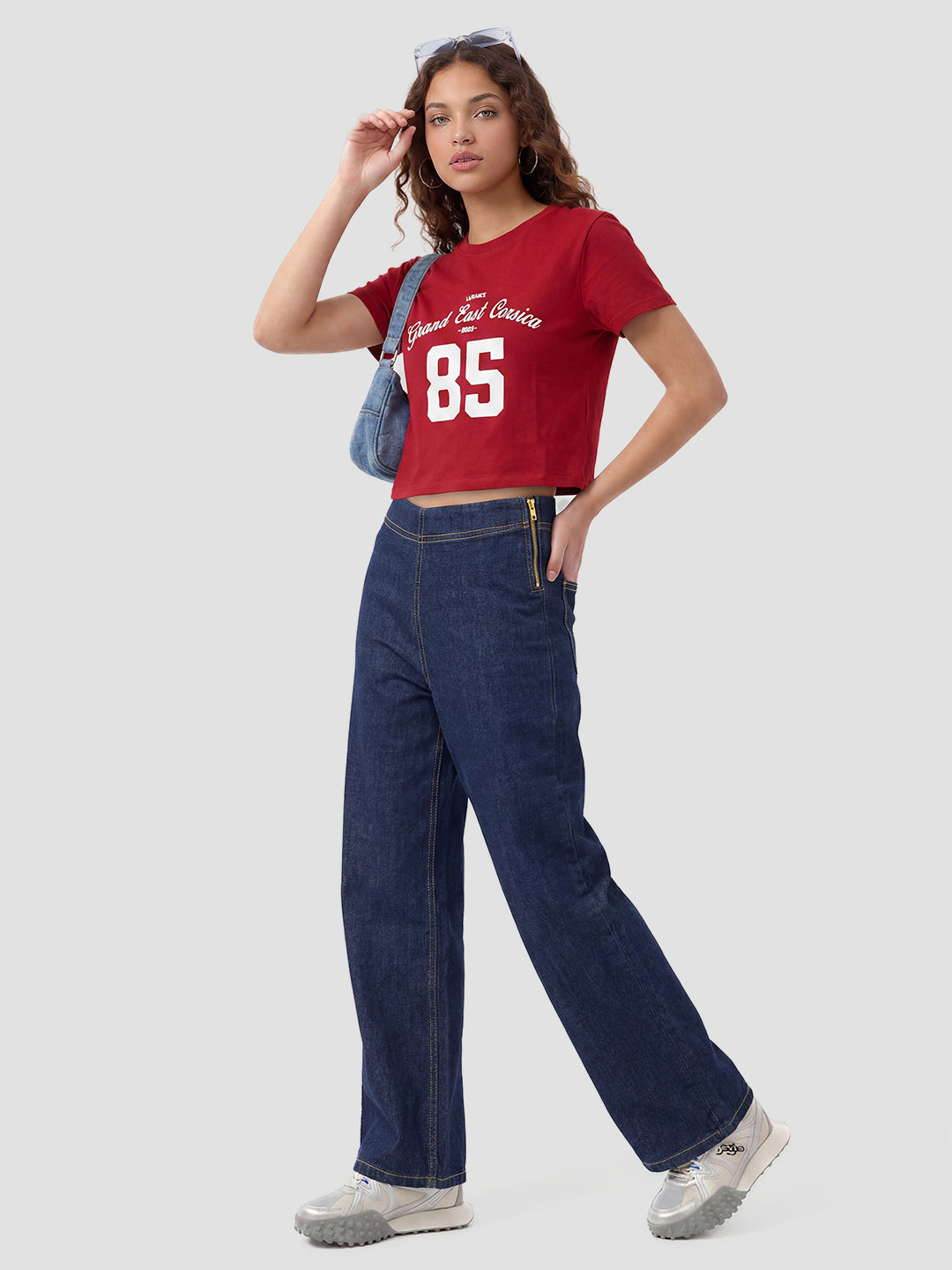 Women Red Genz Tees
