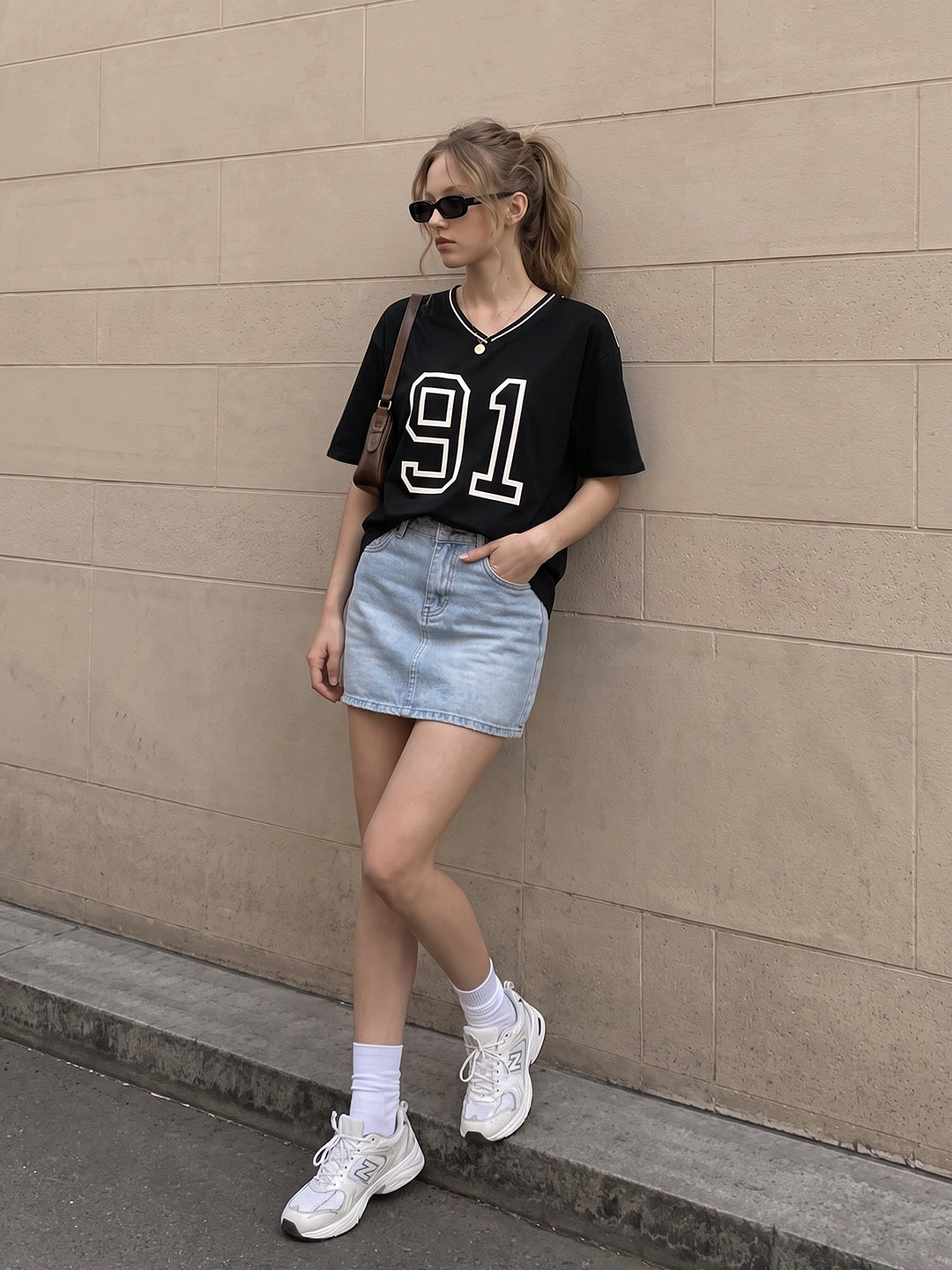 Black Oversized T-Shirt