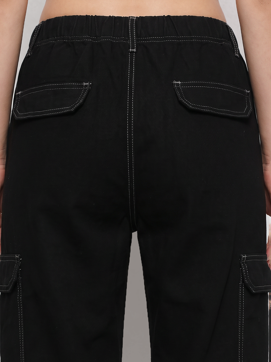 Women Black Cargo