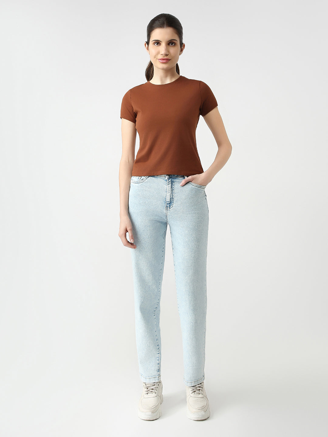 Women Slim Fit T-Shirt