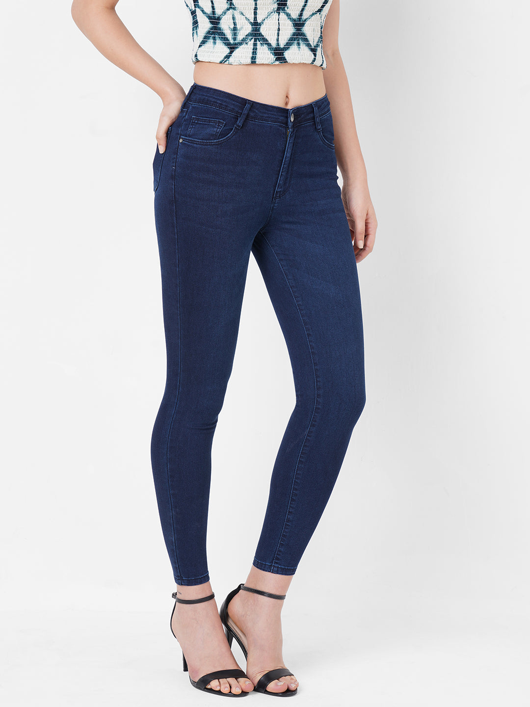 Women High-Rise Skinny Jeans