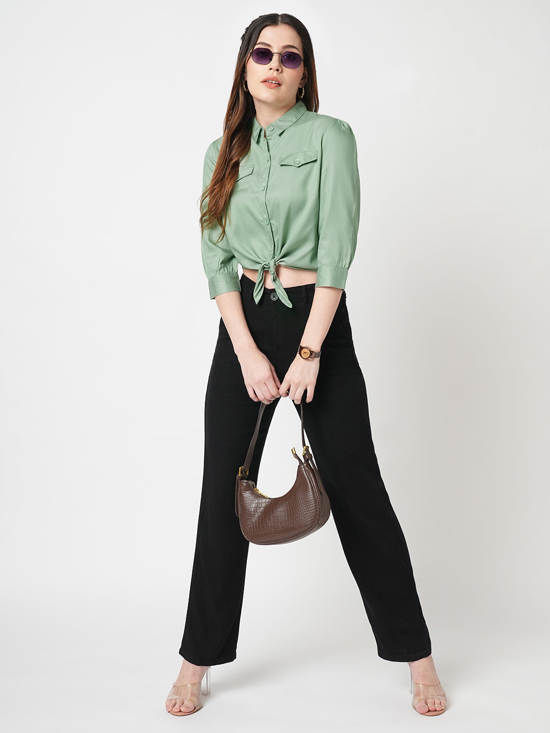 Women Solid Shirt