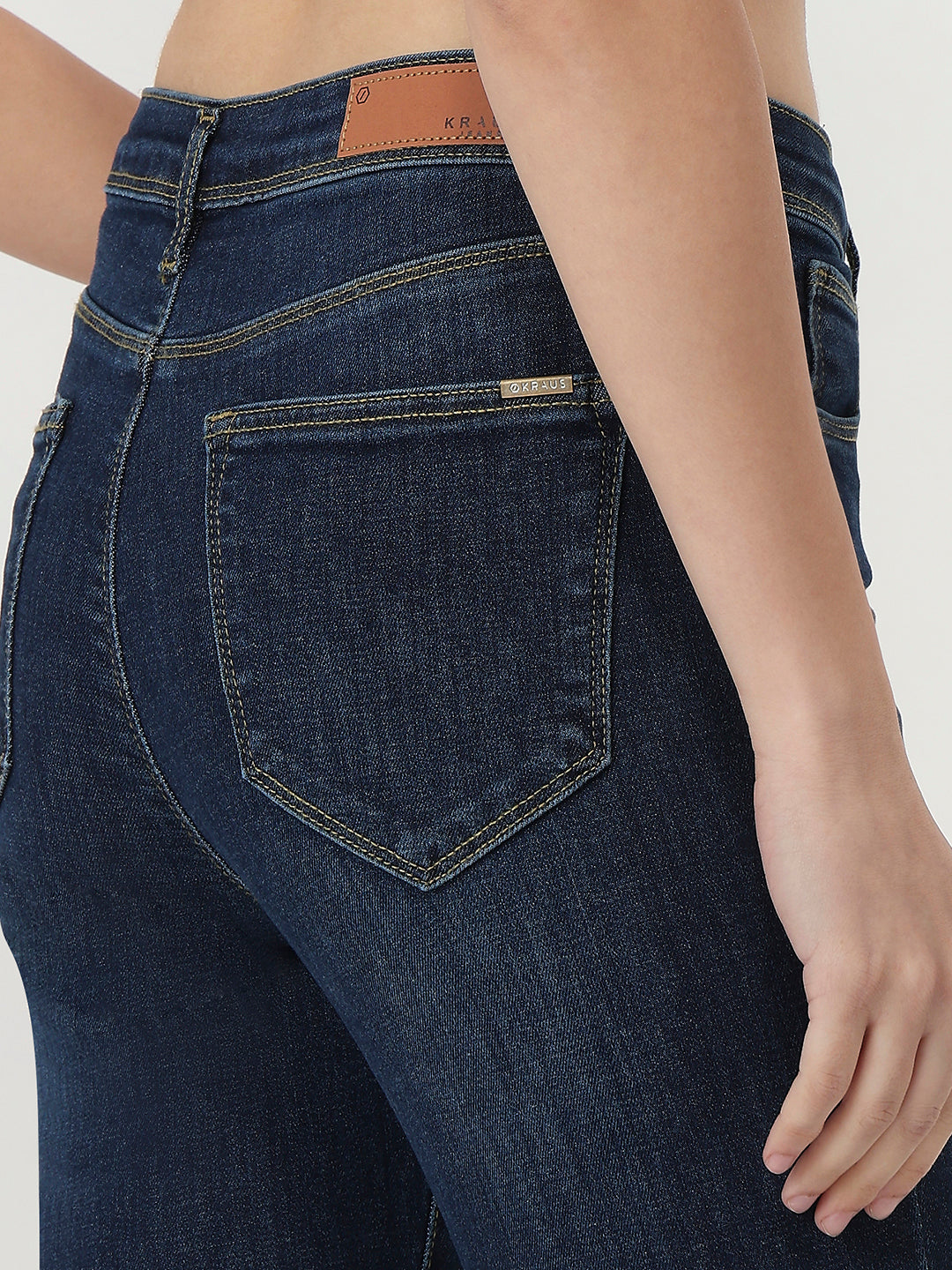 Women Blue High-Rise Skinny Jeans
