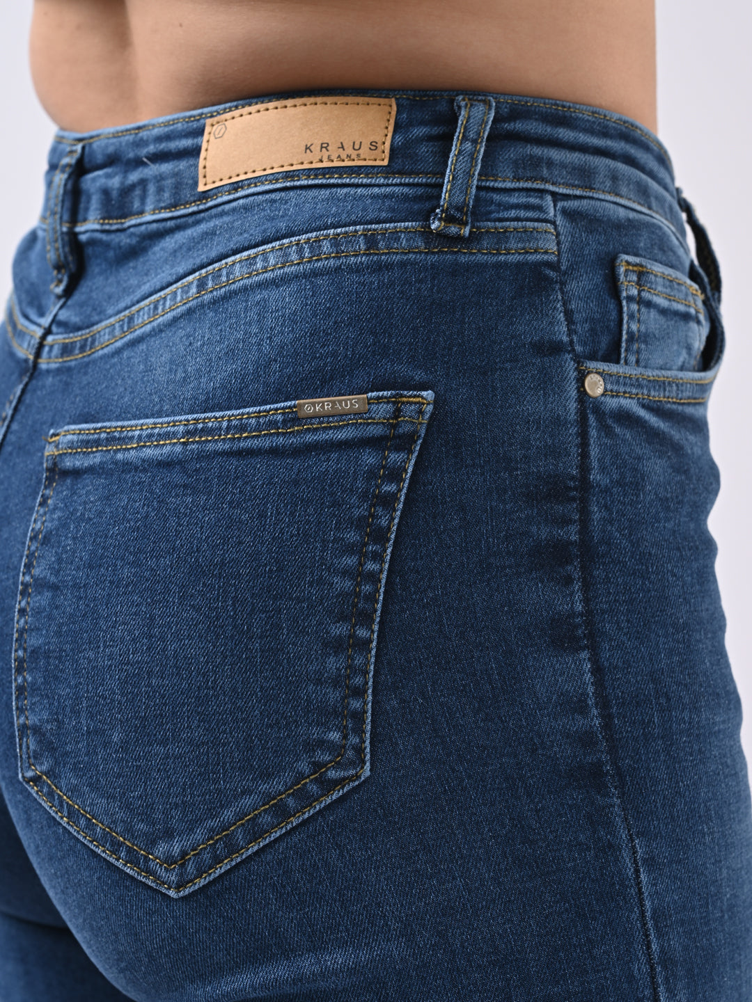 Women High Rise Wide Leg Jeans