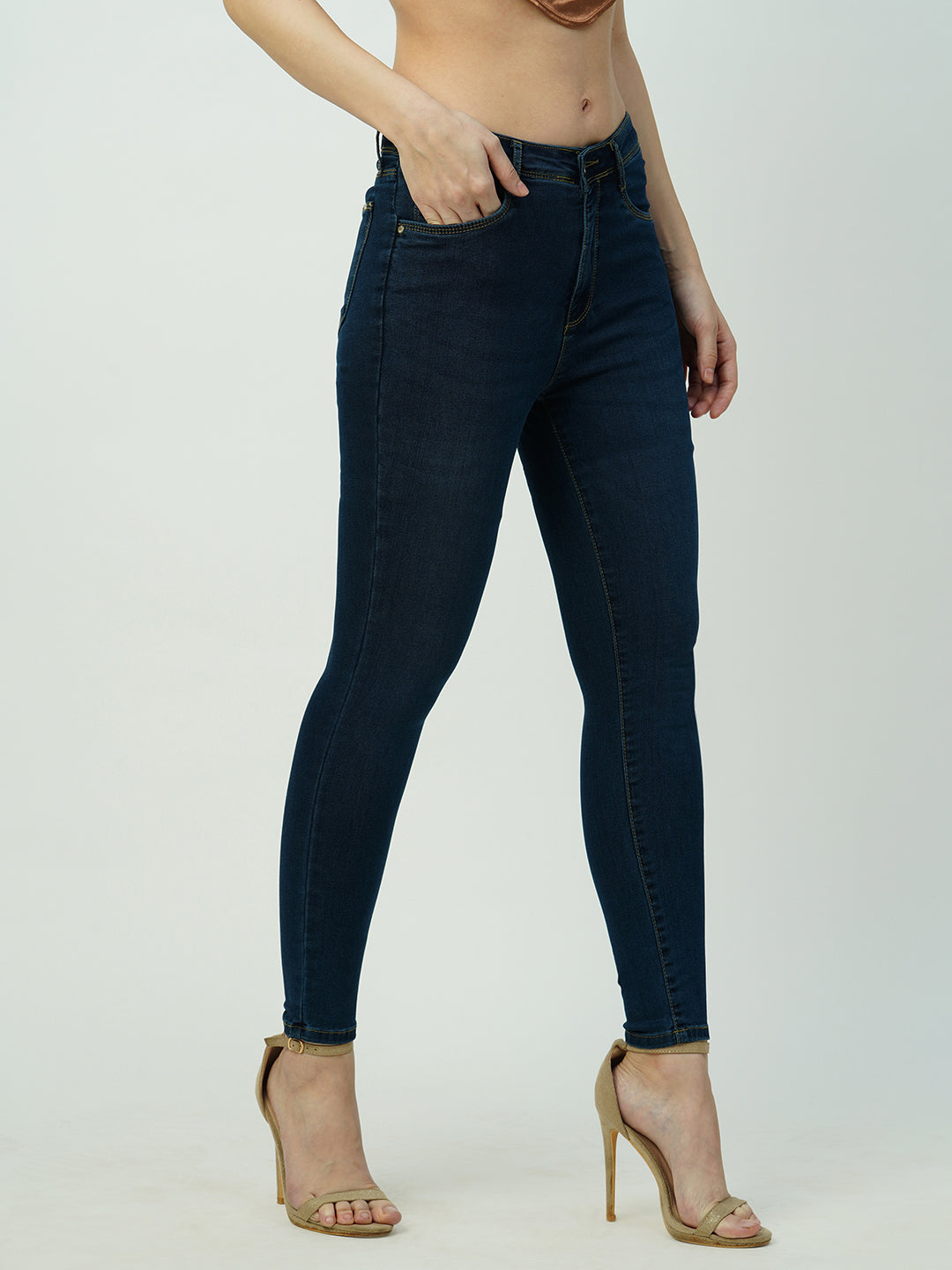 Women High-Rise Slimming Skinny Fit Jeans