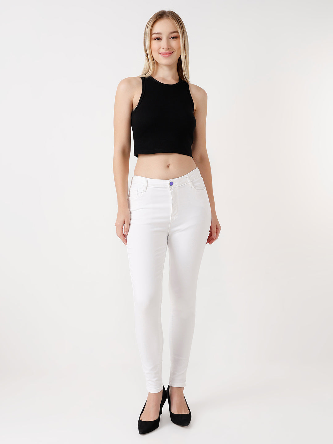 Women High Rise Skinny Fit Jeans