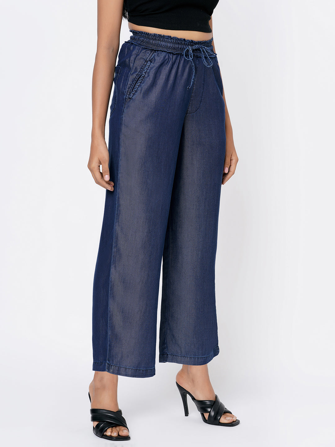 Women High-Rise Comfort Fit Culottes