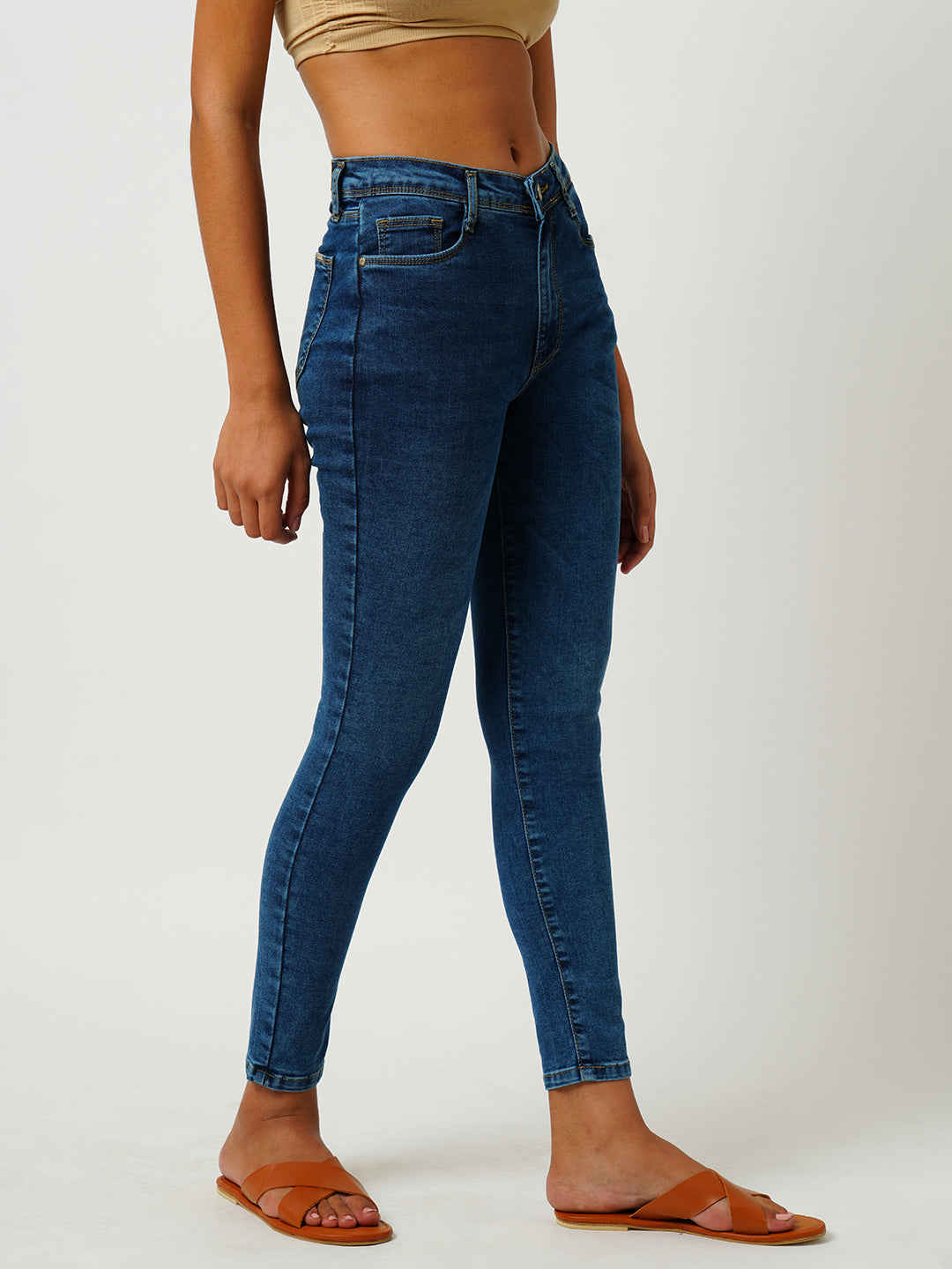 Women High-Rise Skinny Jeans