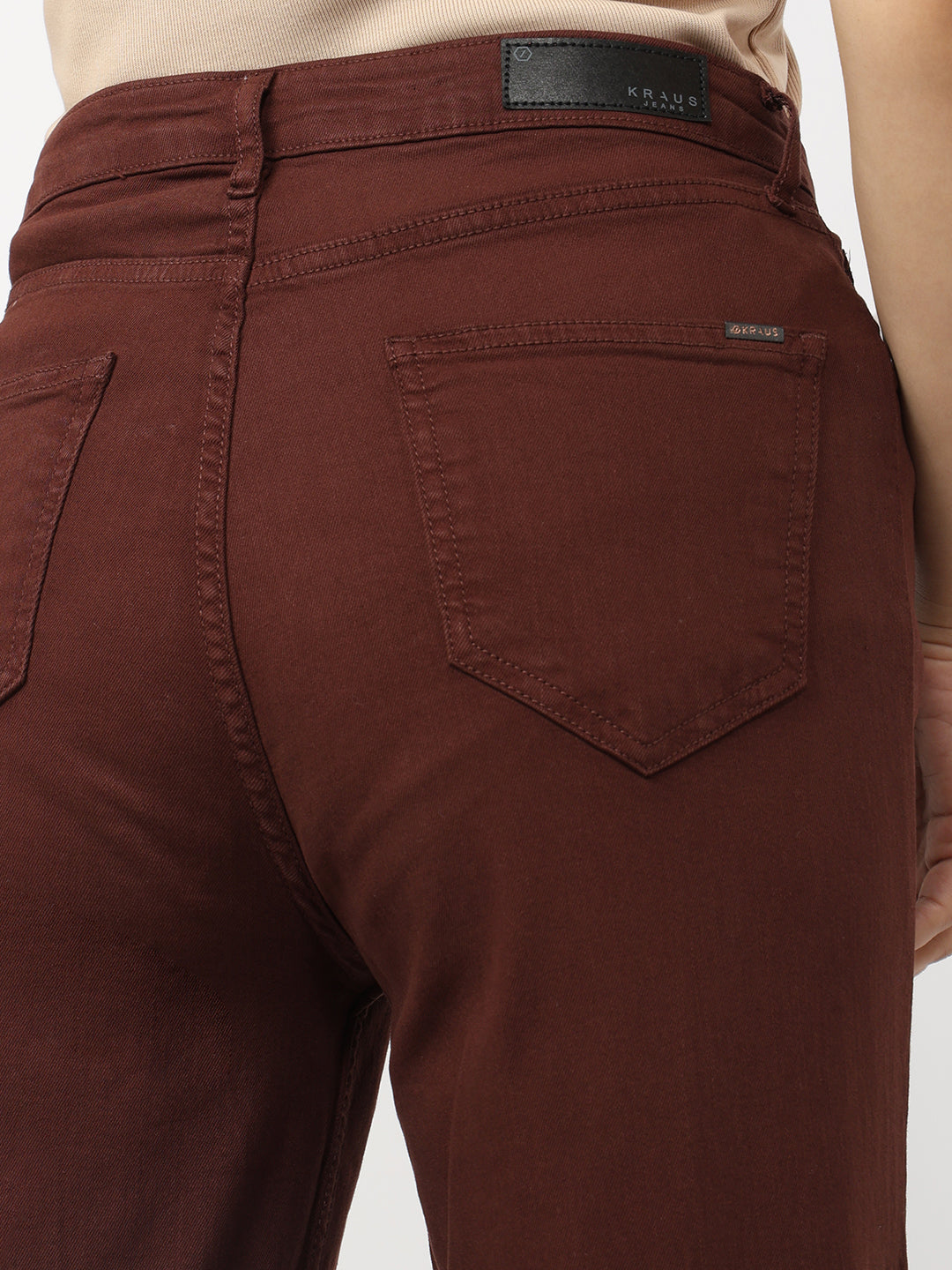 Sepia High-Rise Baggy Jeans