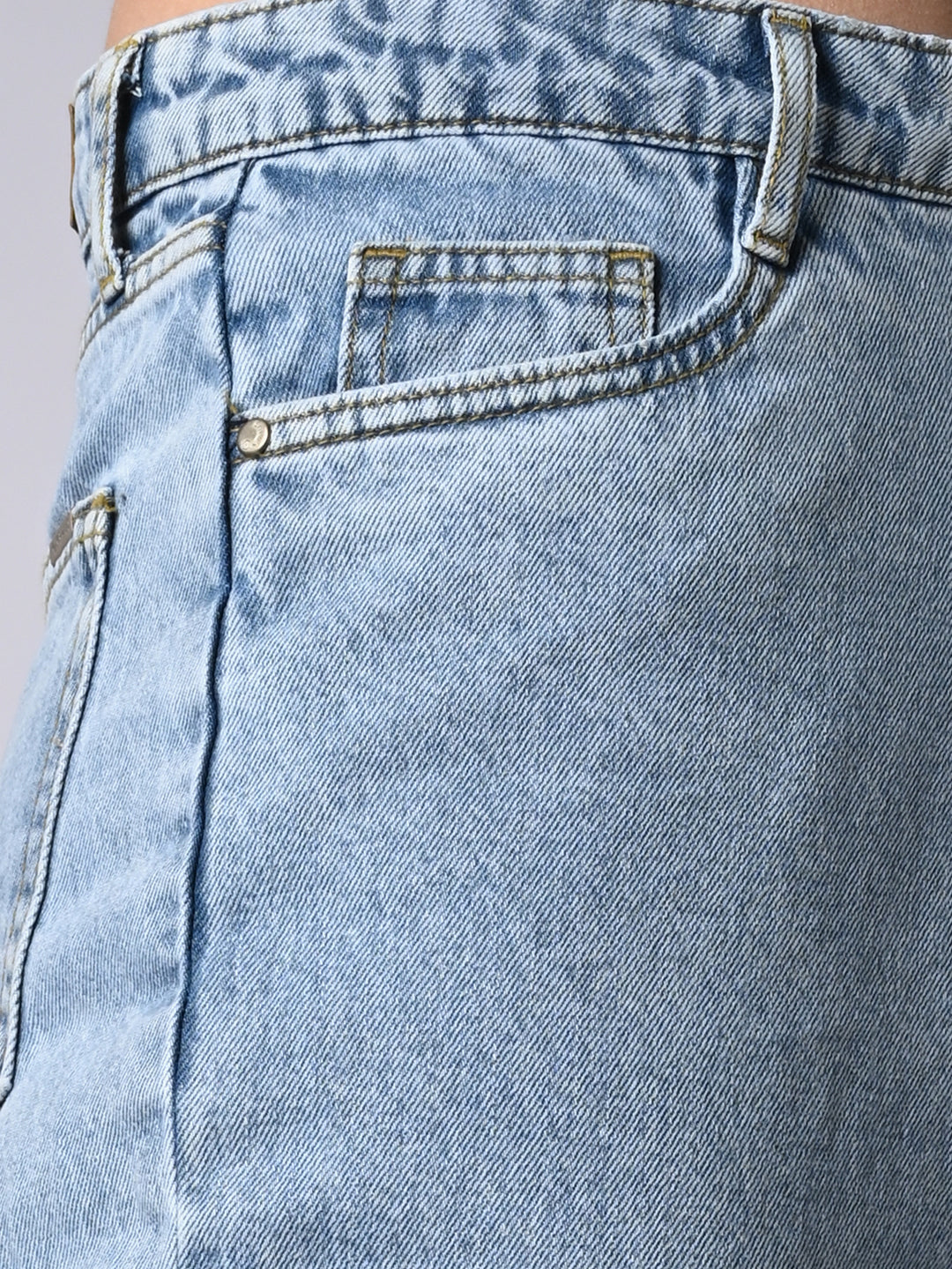 Women High-Rise Wide Leg Jeans