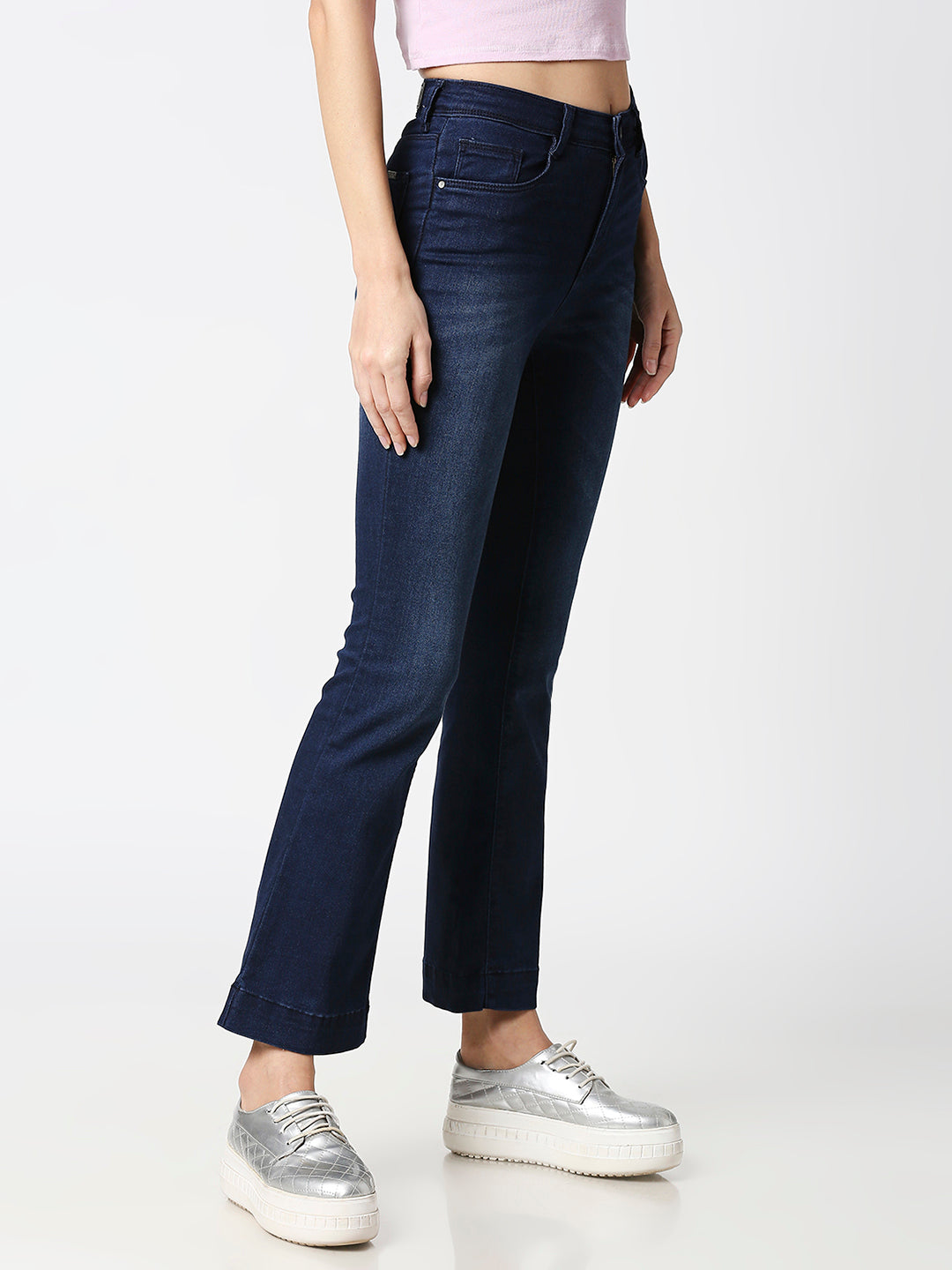 Women High-Rise Flare Jeans