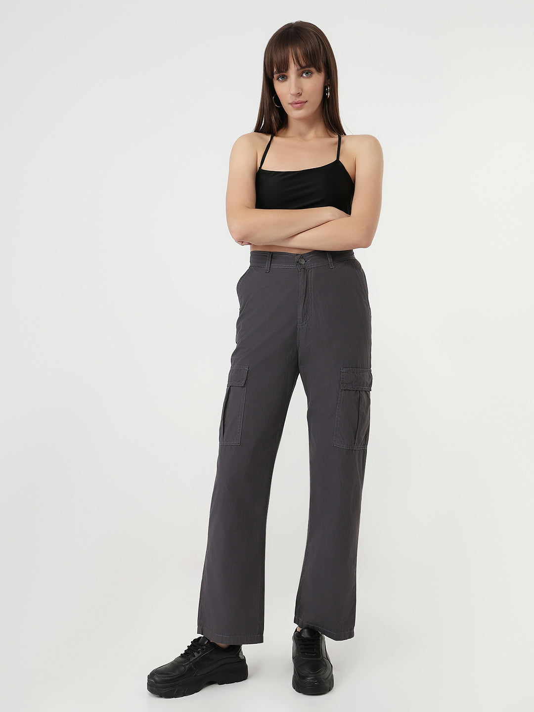 Women Night Owl Mid-Rise Cargo