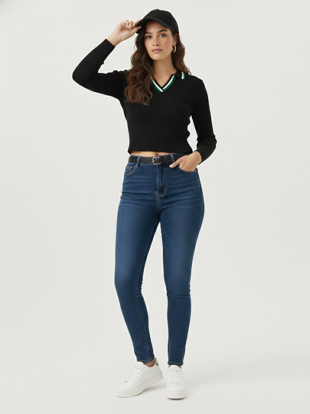 Women High-Rise Skinny Jeans