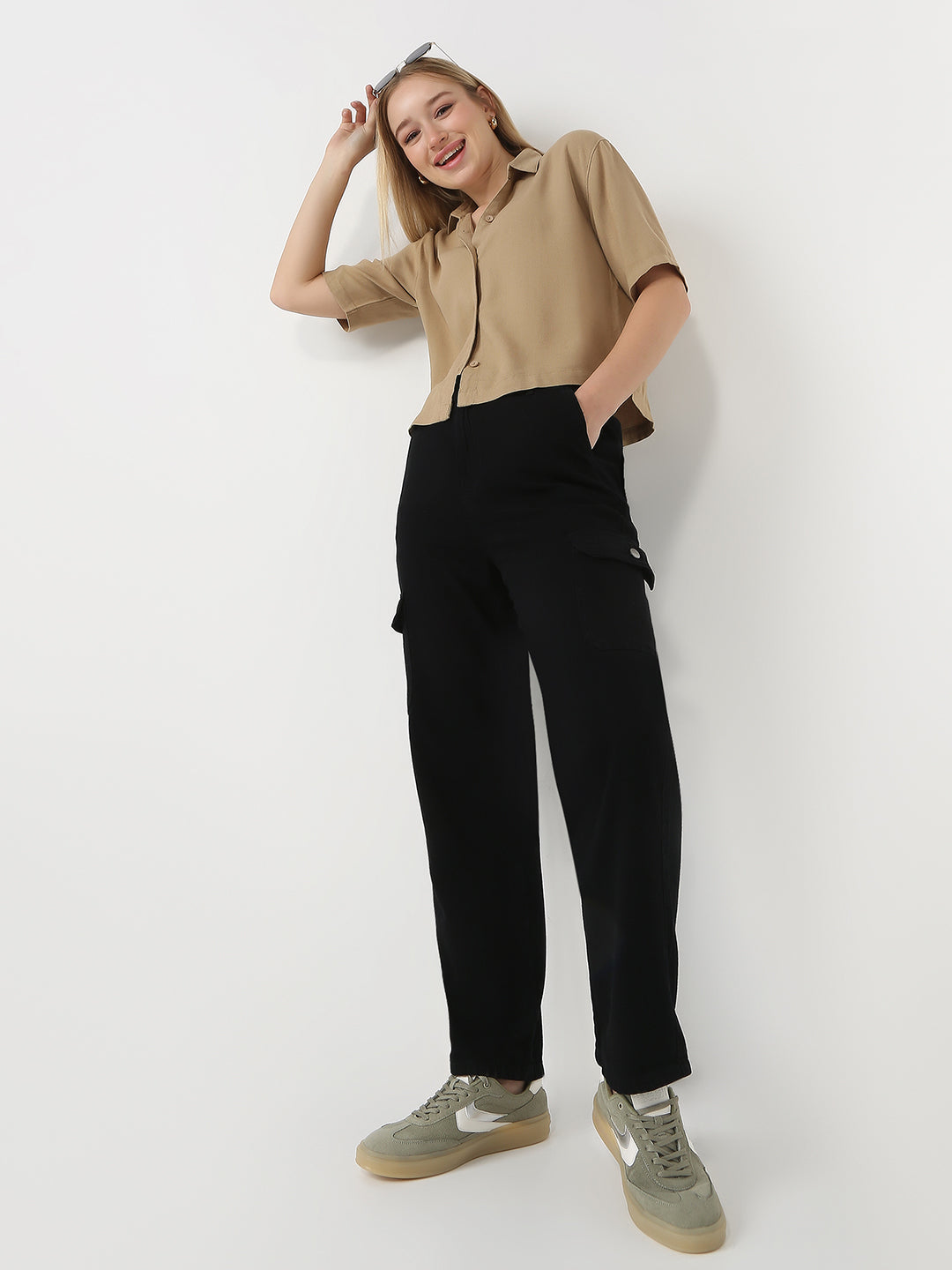 Women High-Rise Cargo