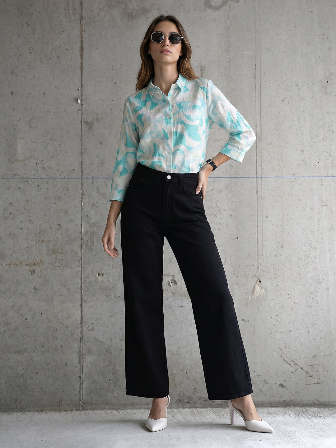 Women Multi Slim Shirt