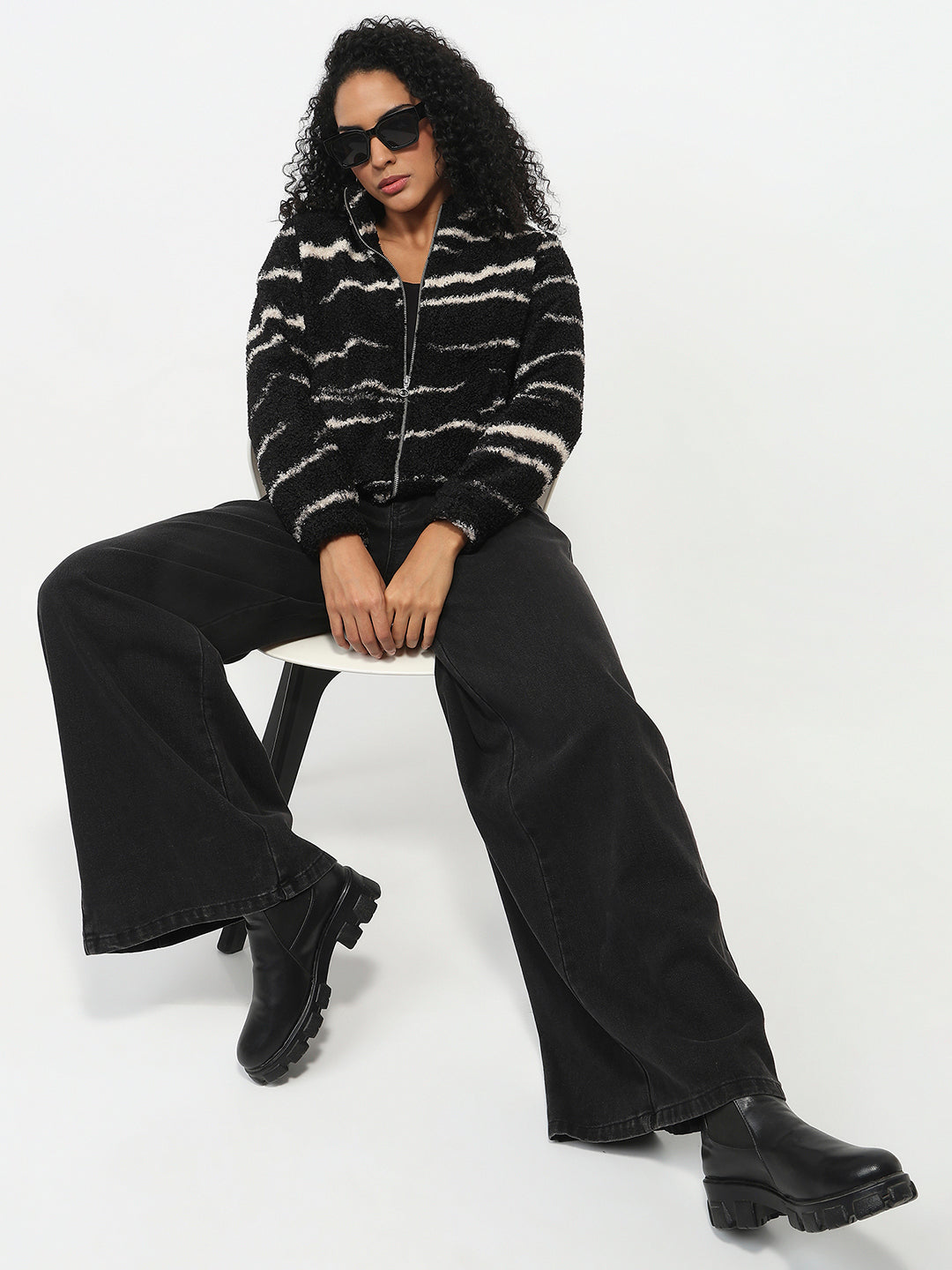 Women Black Winter Jacket