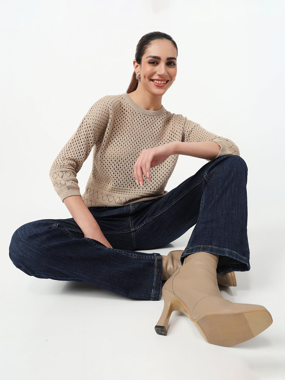 Women Summer Sand Ponitelle Top