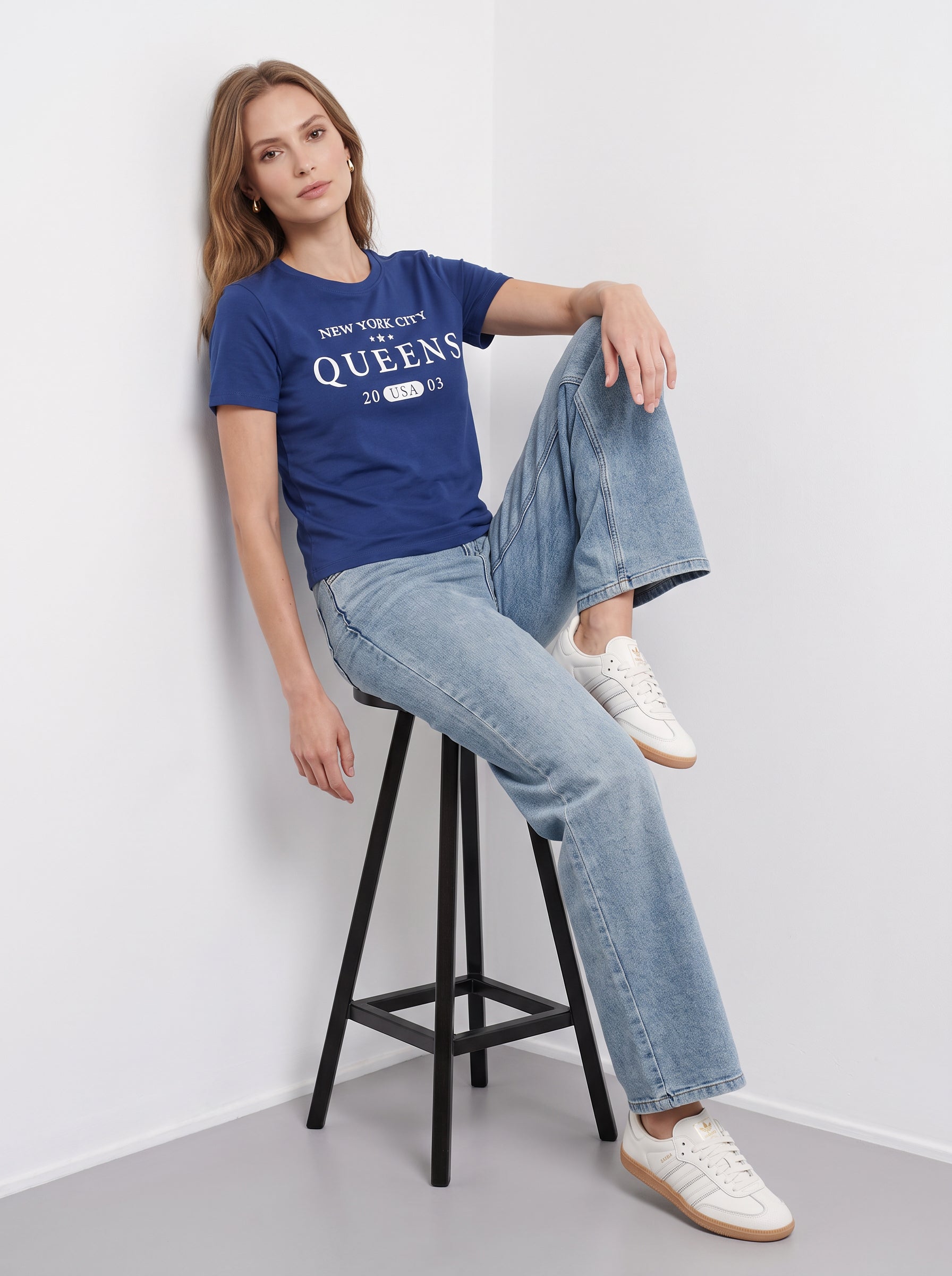Women Indigo Neo Tees