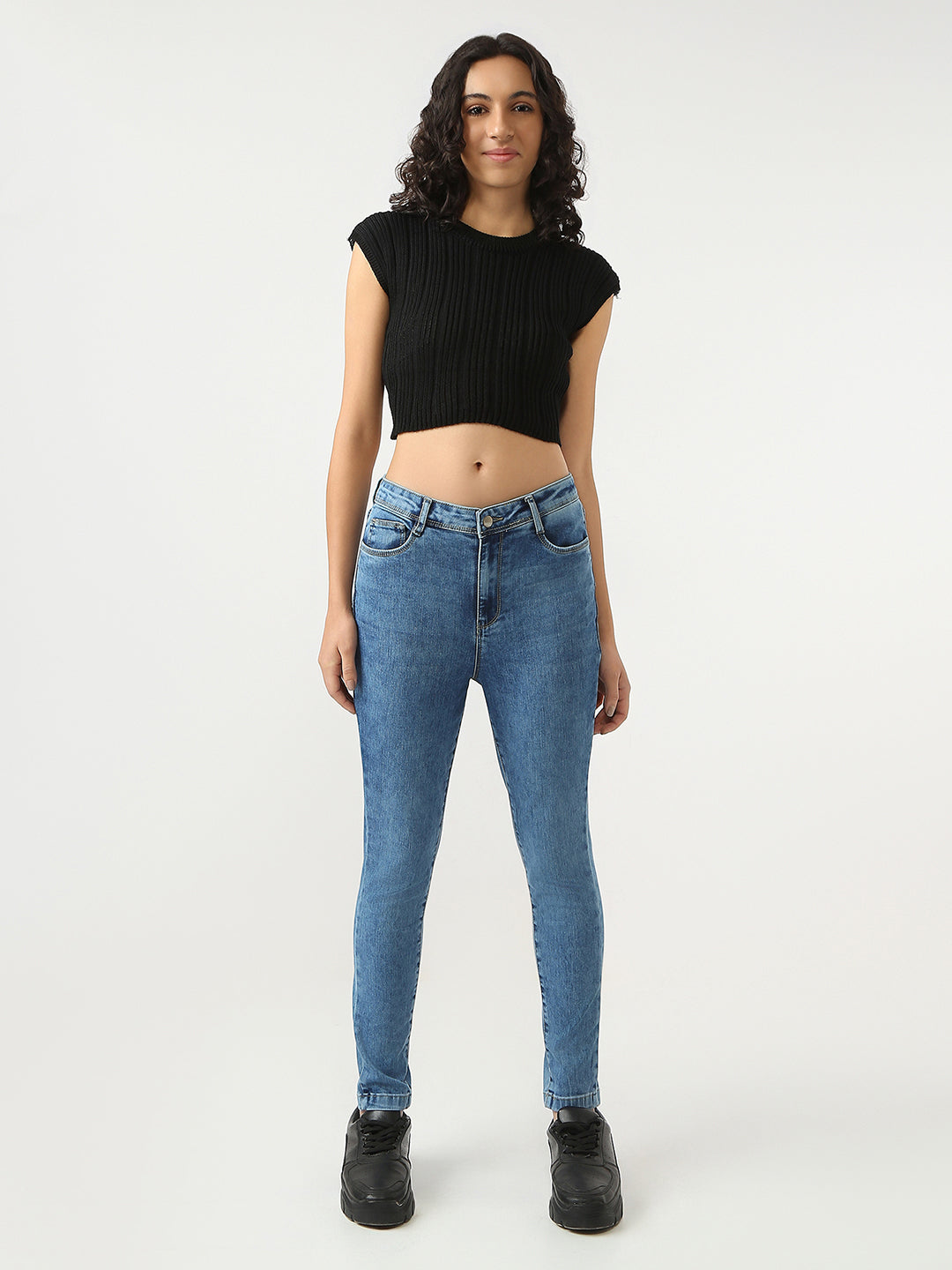 Women High-Rise Skinny Fit Jeans