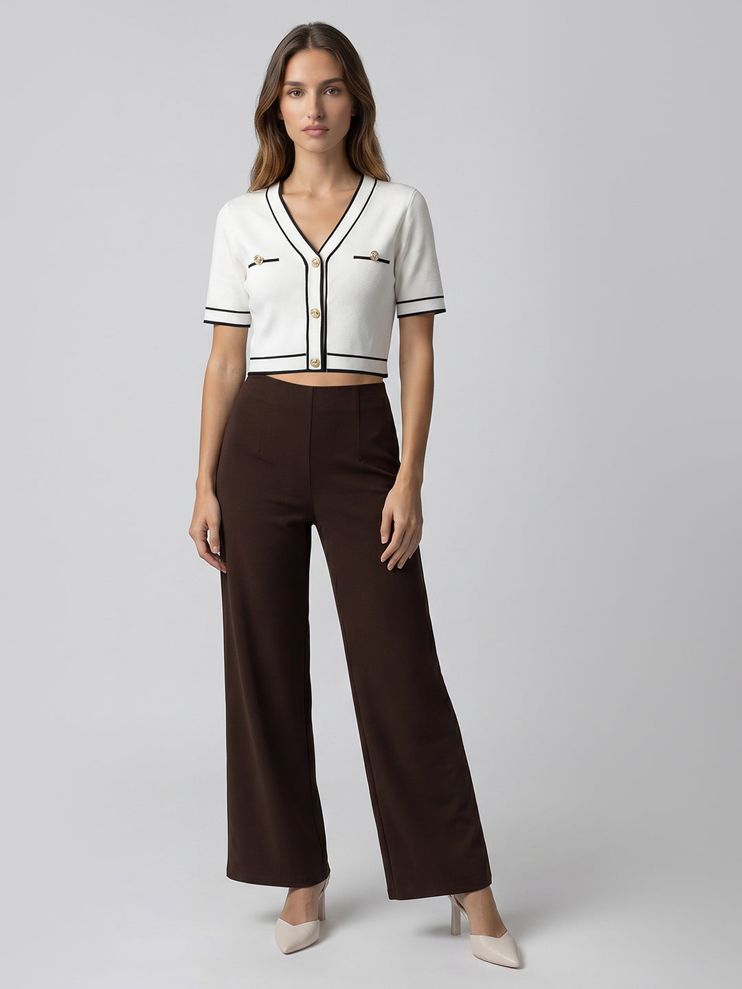 Women Sepia High-Rise Tregging