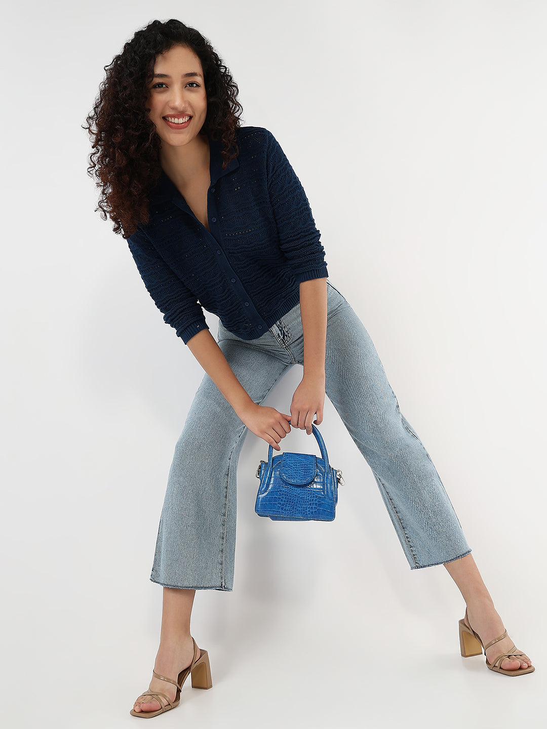 Women Airforce Slim Flat Knit Shirt