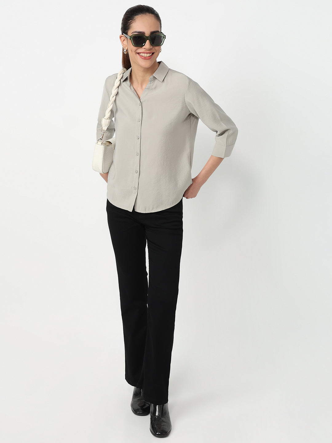 Women Cloud Slim Shirt