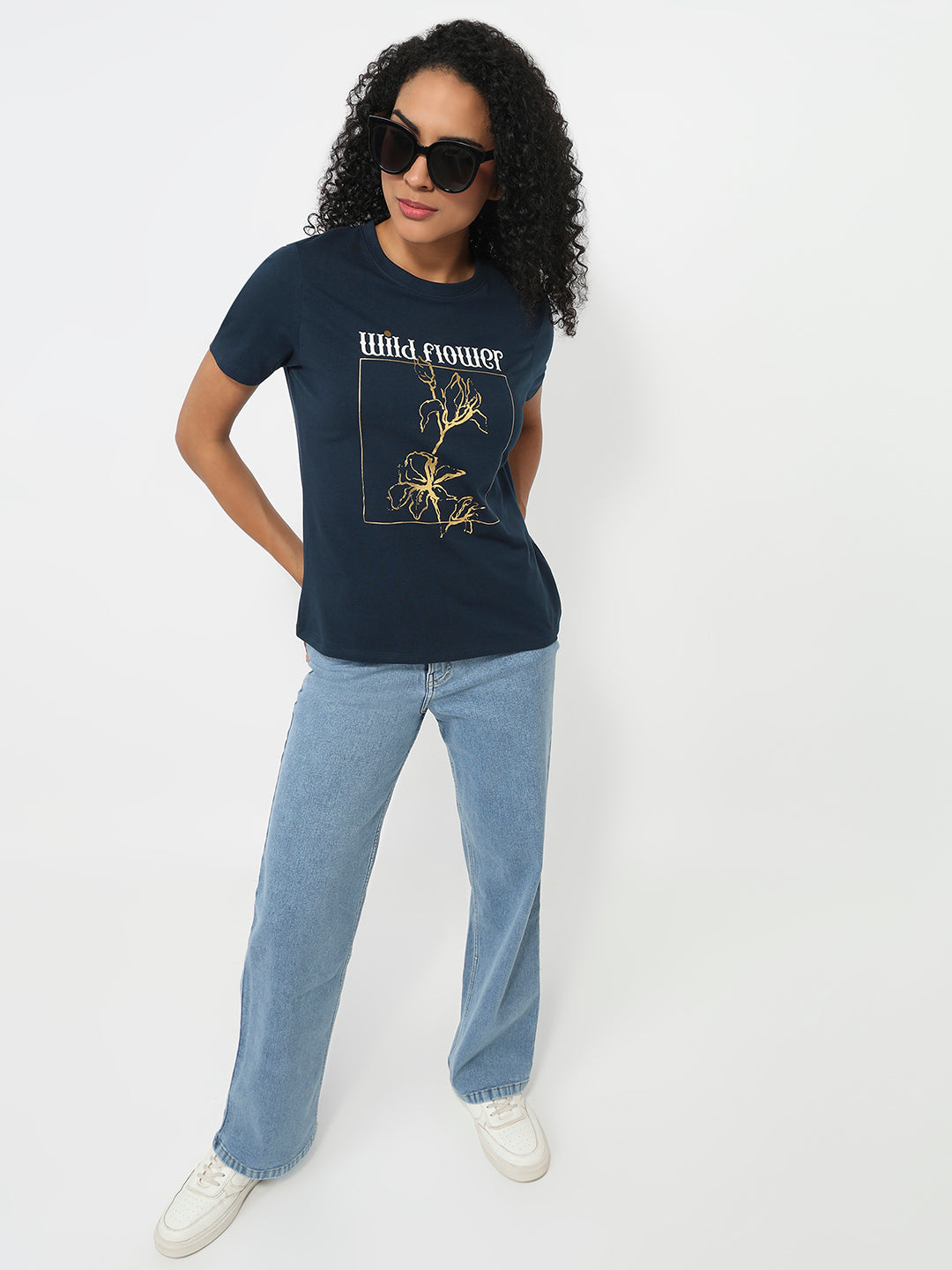 Women Airforce Graphic T-Shirt