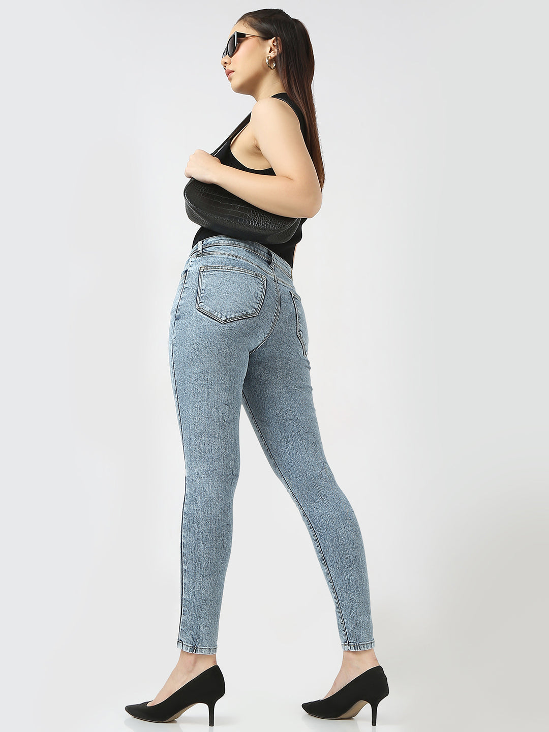 Women High-Rise Skinny Fit Jeans